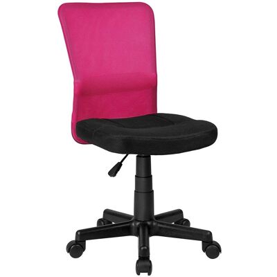 Chaise de Bureau Bakaji Fuchsia Réglable en Hauteur Chaise de Bureau Bakaji Fuchsia Réglable en Hauteur