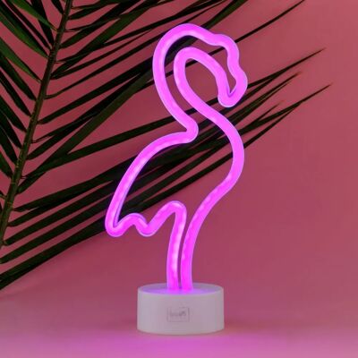 Legami Pink Flamingo Neon-LED-Lampe - LED-Lampe Legami Pink Flamingo Neon-LED-Lampe - LED-Lampe