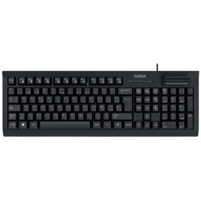 Nilox - NXKIRE0001 - Negro - Español QWERTY - Teclado Nilox - NXKIRE0001 - Negro - Español QWERTY - Teclado