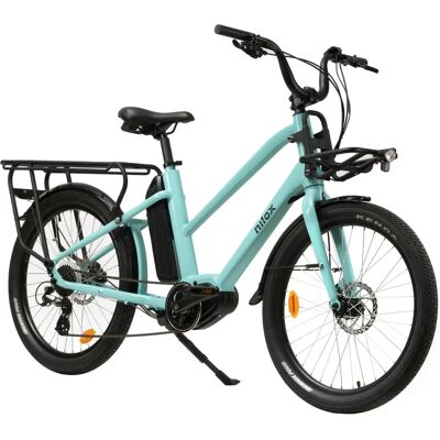 Nilox 30NXEBCMMV1 Bicicleta eléctrica - Aluminio, 24" Ruedas, Azul Nilox 30NXEBCMMV1 Bicicleta eléctrica - Aluminio, 24" Ruedas, Azul