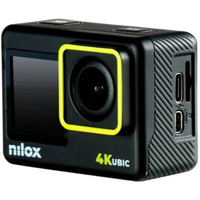 Caméra d'action Nilox NXAC4KUBIC01 - 4K Ultra HD - Noir/Vert Caméra d'action Nilox NXAC4KUBIC01 - 4K Ultra HD - Noir/Vert