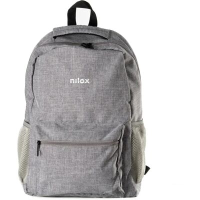 Nilox Nilox NXURBANLG Grey Lightweight 15.6" Laptop Backpack - Laptop Backpack Nilox Nilox NXURBANLG Grey Lightweight 15.6" Laptop Backpack - Laptop Backpack