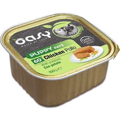 Cibo per cuccioli senza cereali - Pollo & Patate - 150g Cibo per cuccioli senza cereali - Pollo & Patate - 150g