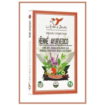 Le Erbe di Janas Henné Ayurvedico Biologico - Colore Capelli Le Erbe di Janas Henné Ayurvedico Biologico - Colore Capelli