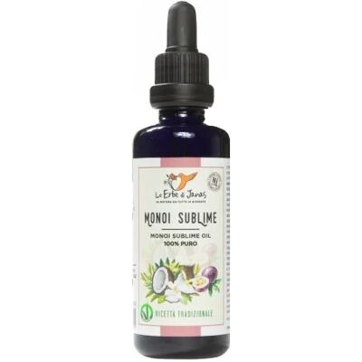 Le Erbe di Janas Monoi Sublime - Olio Anti-invecchiamento - Idratante e Lenitivo - Profumo Polinesiano Le Erbe di Janas Monoi Sublime - Olio Anti-invecchiamento - Idratante e Lenitivo - Profumo Polinesiano