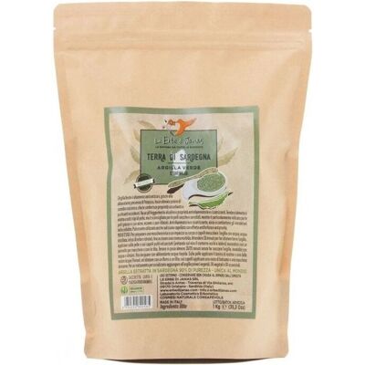 Le Erbe di Janas Argilla Verde - Maschera viso per pelle grassa Le Erbe di Janas Argilla Verde - Maschera viso per pelle grassa