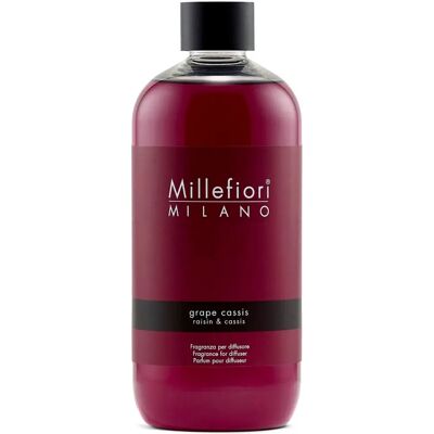 Millefiori Millefiori Raisin Cassis Recharge - Recharge pour Diffuseur - Publicité Millefiori Millefiori Raisin Cassis Recharge - Recharge pour Diffuseur - Publicité
