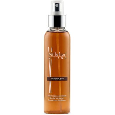 Millefiori Natural Vanilla and Wood Room Spray - 150ml Millefiori Natural Vanilla and Wood Room Spray - 150ml