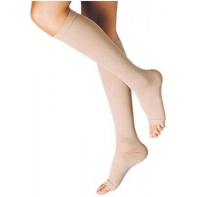 Calze terapeutiche Dual Sanitaly SpA - Punta Aperta Beige Calze terapeutiche Dual Sanitaly SpA - Punta Aperta Beige