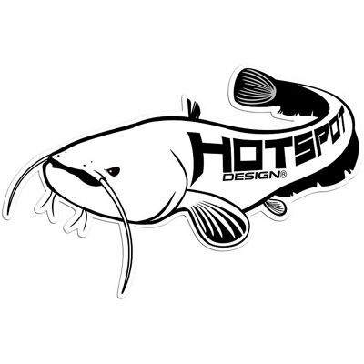 Hotspot Glanis Aufkleber - Wasserfest UV-beständig Langlebiges PVC - Boot Auto Wanddeko Hotspot Glanis Aufkleber - Wasserfest UV-beständig Langlebiges PVC - Boot Auto Wanddeko