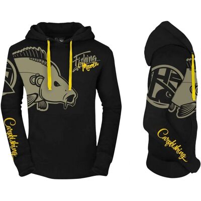 Sudadera Hotspot Design XL Fishing Mania para Pescadores Sudadera Hotspot Design XL Fishing Mania para Pescadores