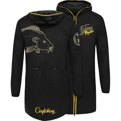HOTSPOT DESIGN - K-Way Carpfishing Mania - Schwarz - Regenjacke HOTSPOT DESIGN - K-Way Carpfishing Mania - Schwarz - Regenjacke