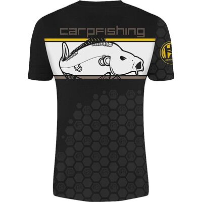 Hotspot Design - Linear Carpfishing - Schwarz XL - Spoon Carp - T-Shirt Hotspot Design - Linear Carpfishing - Schwarz XL - Spoon Carp - T-Shirt