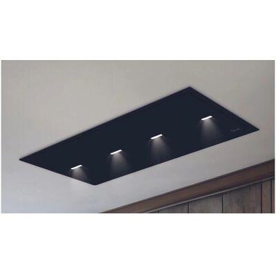 Baraldi - Modelo 01GEAFL090BLSP80 - Campana de techo 90cm, Negro Baraldi - Modelo 01GEAFL090BLSP80 - Campana de techo 90cm, Negro