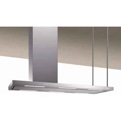 Baraldi - Campana de isla Elea 116x60 cm - Diseño en acero inoxidable Baraldi - Campana de isla Elea 116x60 cm - Diseño en acero inoxidable