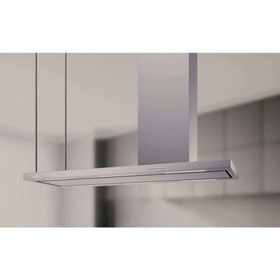 Campana de isla Baraldi Elea - Chimenea a la derecha - Clase A - 4 velocidades - 176cm Inox Campana de isla Baraldi Elea - Chimenea a la derecha - Clase A - 4 velocidades - 176cm Inox