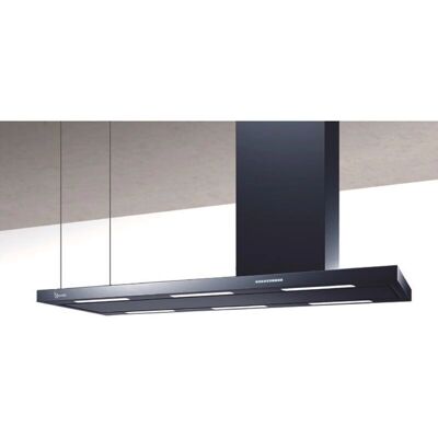 Campana de isla Baraldi - 176cm, Negro - Clase energética A Campana de isla Baraldi - 176cm, Negro - Clase energética A