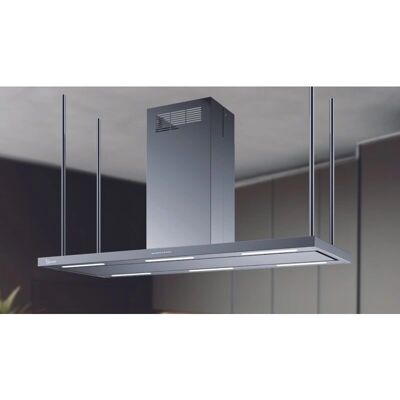 Campana de isla Baraldi Elea 146x60 cm - Acero inoxidable Campana de isla Baraldi Elea 146x60 cm - Acero inoxidable
