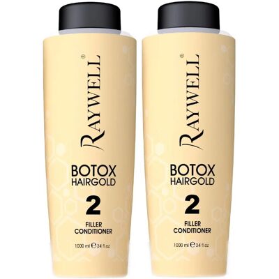 Raywell Hairgold NO.2 - Odżywka do włosów - Przywraca objętość i blask Raywell Hairgold NO.2 - Odżywka do włosów - Przywraca objętość i blask