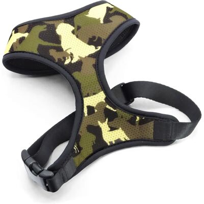 Morso Pettorina Air Mesh Volledig Metaal Hond Camouflage - M Morso Pettorina Air Mesh Volledig Metaal Hond Camouflage - M