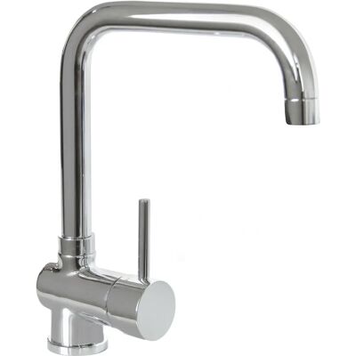 Schock Aquatime Cromo - Grifo monomando con rociador giratorio 360° y caño extraíble Schock Aquatime Cromo - Grifo monomando con rociador giratorio 360° y caño extraíble
