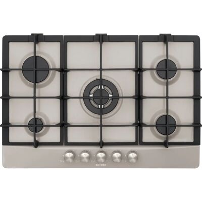Schock STP855H42 - Grigio - Piano cottura a gas Schock STP855H42 - Grigio - Piano cottura a gas