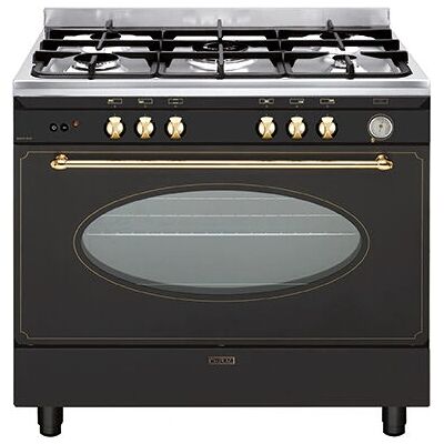 Glem Gas GU960CMR2 - Marron, Or - Cuisinière - Publicité Glem Gas GU960CMR2 - Marron, Or - Cuisinière - Publicité