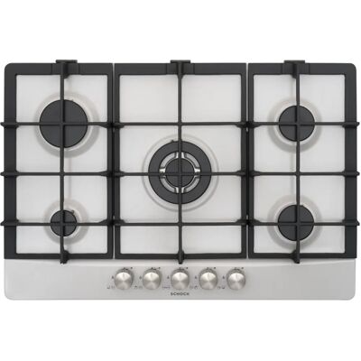Schock Primus 75 - Alluminio - Piano cottura a gas Schock Primus 75 - Alluminio - Piano cottura a gas
