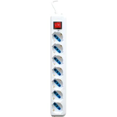 Ewent EW3927 Przedłużacz - 7 Gniazdka - 1,5m Kabel Ewent EW3927 Przedłużacz - 7 Gniazdka - 1,5m Kabel