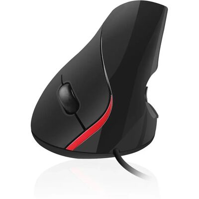 Ratón ergonómico negro Ewent EW3156 1000 DPI USB Ratón ergonómico negro Ewent EW3156 1000 DPI USB