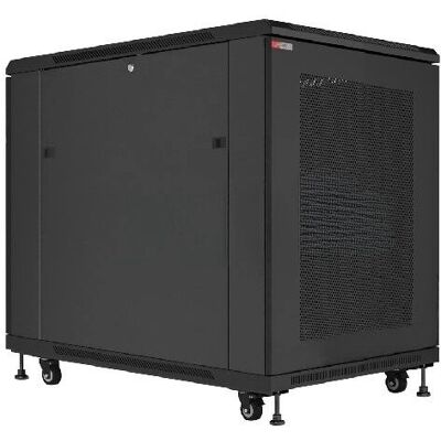 WP Schwarzes 9U Netzwerkschrank - Robuste Stahlstruktur WP Schwarzes 9U Netzwerkschrank - Robuste Stahlstruktur
