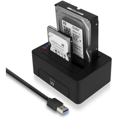Estación de acoplamiento Ewent EW7014 USB 3.2 Gen 1 Estación de acoplamiento Ewent EW7014 USB 3.2 Gen 1