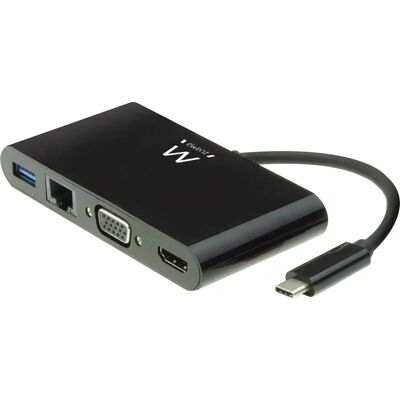 Ewent EW9827 Laptop Dock - 4K HDMI, VGA, Ethernet Ewent EW9827 Laptop Dock - 4K HDMI, VGA, Ethernet