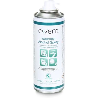 Kit de limpeza Ewent EW5613 - Aerosol, 200ml, para impressora & tela Kit de limpeza Ewent EW5613 - Aerosol, 200ml, para impressora & tela