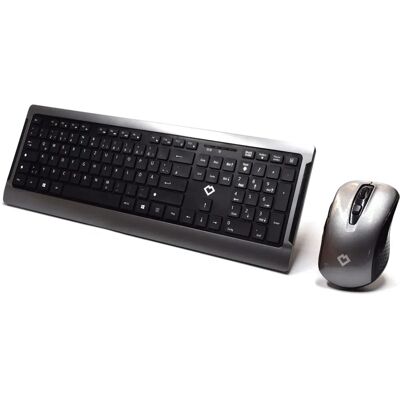 Kit clavier et souris sans fil SIMPLETEK - Allemand Qwertz - Ordinateur - Publicité Kit clavier et souris sans fil SIMPLETEK - Allemand Qwertz - Ordinateur - Publicité