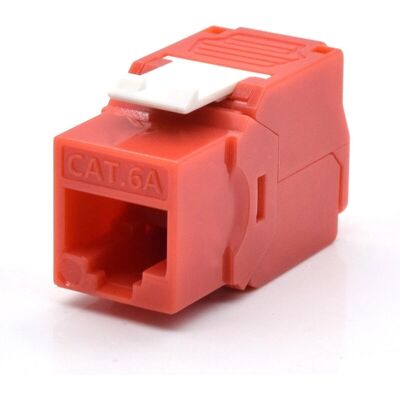 WP WPC-KEY-6AUP-TL/R - Módulo de Conector - Rojo - Cat6a UTP WP WPC-KEY-6AUP-TL/R - Módulo de Conector - Rojo - Cat6a UTP