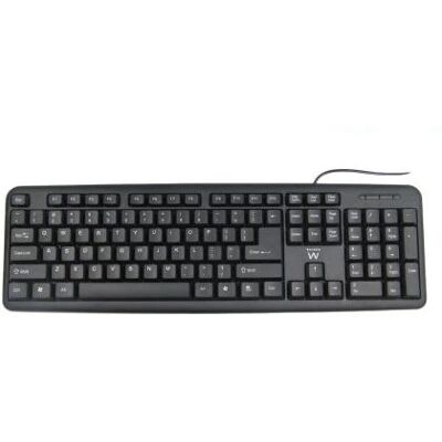 Ewent EW3112 Teclado portátil - USB + PS/2 - Preto Ewent EW3112 Teclado portátil - USB + PS/2 - Preto