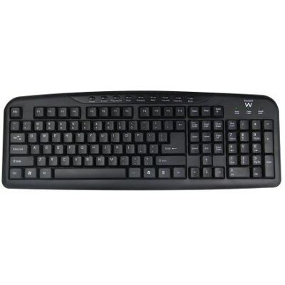Teclado Inalámbrico Ewent EW3195 - Portugués, Negro Teclado Inalámbrico Ewent EW3195 - Portugués, Negro