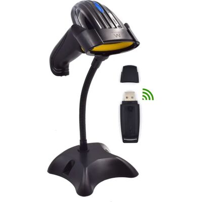 Lector de código de barras Ewent EW3430 - LED 1D Negro Lector de código de barras Ewent EW3430 - LED 1D Negro
