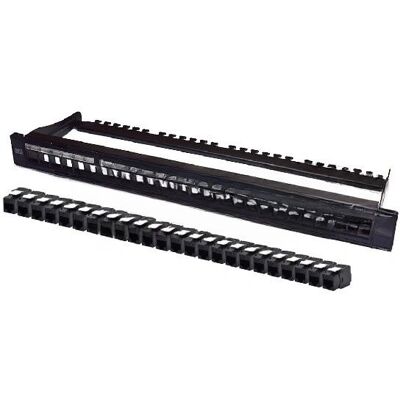 WP WPC-PAN-6AUP-24 Patch Panel - Patch Panel 24 Anschlüsse Kategorie 6A Schwarz WP WPC-PAN-6AUP-24 Patch Panel - Patch Panel 24 Anschlüsse Kategorie 6A Schwarz