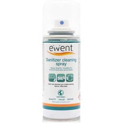 Ewent EW5675 - Spray Désinfectant pour Surfaces - Nettoyage en Spray - Publicité Ewent EW5675 - Spray Désinfectant pour Surfaces - Nettoyage en Spray - Publicité