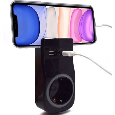 Welly Enjoy IT WY13031 Ladegerät - 2 USB-Ports - Schwarz - Innen Welly Enjoy IT WY13031 Ladegerät - 2 USB-Ports - Schwarz - Innen