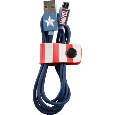 Cabo USB Tribe CMR21601 - Micro-USB - 1,2m - Azul Cabo USB Tribe CMR21601 - Micro-USB - 1,2m - Azul