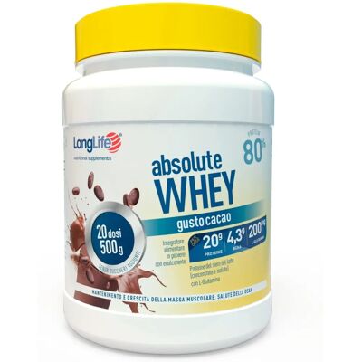 Longlife Absolute Whey Cacao - Integratore proteico Longlife Absolute Whey Cacao - Integratore proteico
