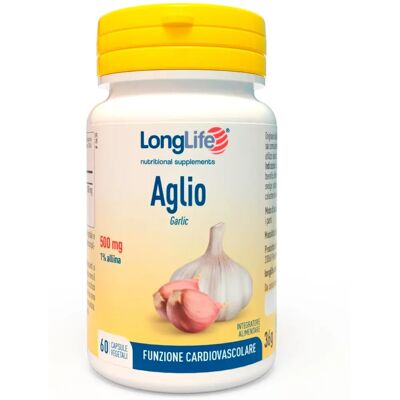 Integratore Aglio Longlife - Supporto Cardiovascolare - 60 Capsule Integratore Aglio Longlife - Supporto Cardiovascolare - 60 Capsule