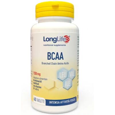 Longlife Marca Modello - BCAA 1250 Mg - Integratore recupero muscolare Longlife Marca Modello - BCAA 1250 Mg - Integratore recupero muscolare