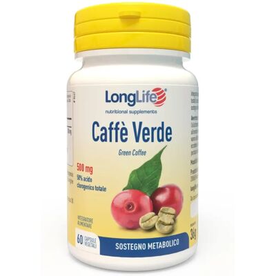 Longlife Caffè Verde 500 mg - Supporta il metabolismo Longlife Caffè Verde 500 mg - Supporta il metabolismo