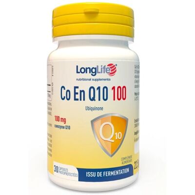 Longlife Co Q10 100mg - Supporto Colesterolo Longlife Co Q10 100mg - Supporto Colesterolo