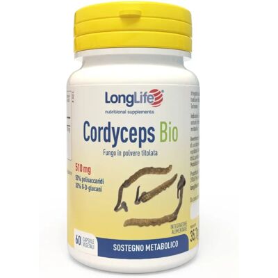 Longlife Cordyceps Bio 510mg - Integratore Alimentare Longlife Cordyceps Bio 510mg - Integratore Alimentare