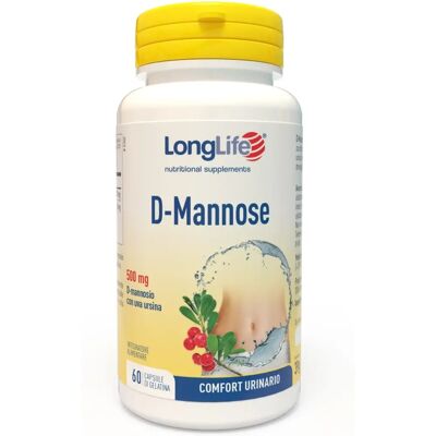 Longlife D-Mannose - Supporta la salute delle vie urinarie - 60 Capsule Longlife D-Mannose - Supporta la salute delle vie urinarie - 60 Capsule